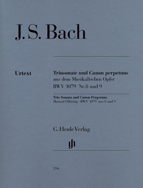 Triosonate und Canon perpetuus BWV 1079 8 und 9